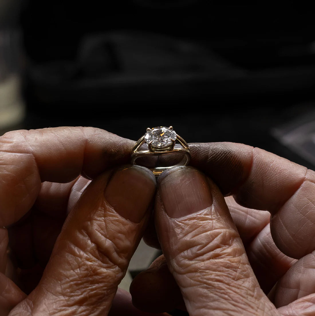 The Amira Ring™ - Oval with Marquise Accents