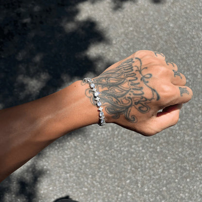 CODERIA® Silver Star Bracelet