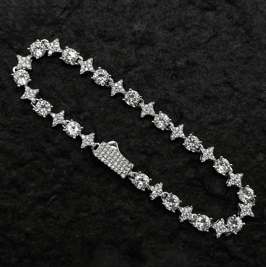 CODERIA® Silver Star Bracelet