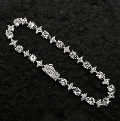 CODERIA® Silver Star Bracelet