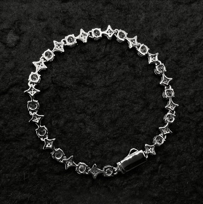 CODERIA® Silver Star Bracelet